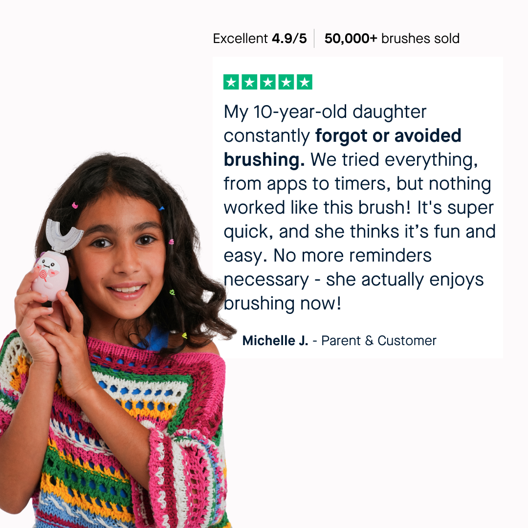 Kids Brush - Peppy Rosa